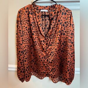 Karlie Long Sleeve Button Down